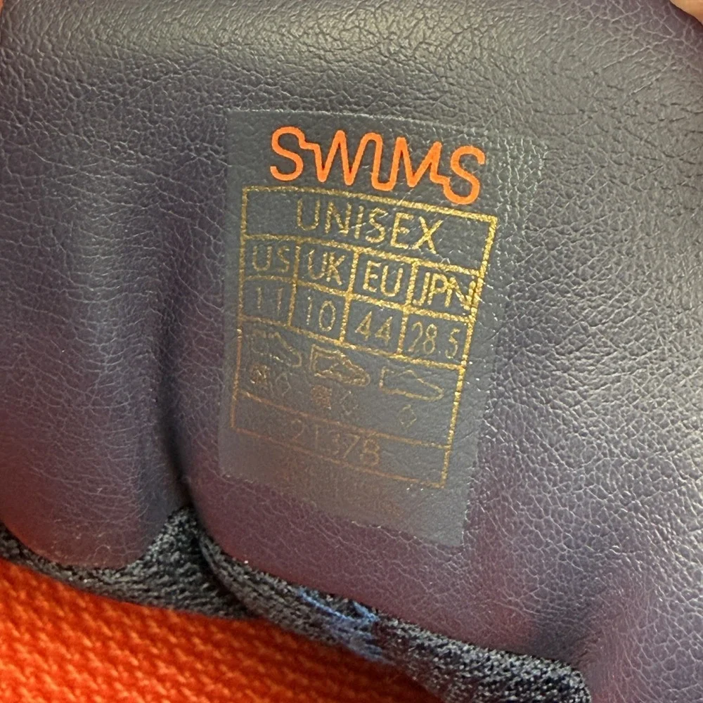 Swims‎ Navy Blue Unisex Water Resistant Hybrid Sneaker Boots Mens 11 Womens 12.5